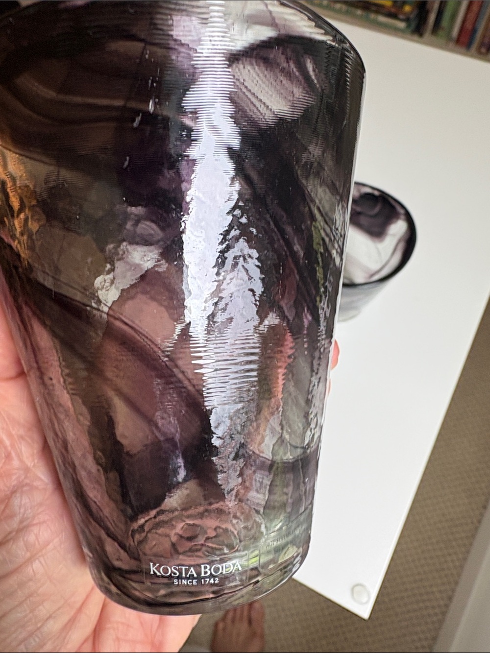 Kosta Boda hand blown glasses - Picture 2 of 4